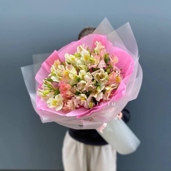 букет альстромерий "Черри" в Орске