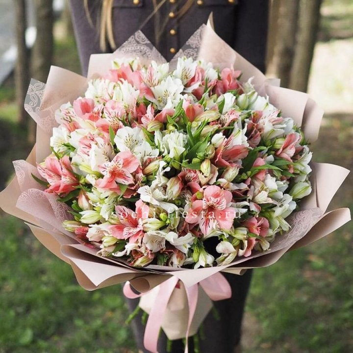 Букет альстромерий "ВАУ" в Орске