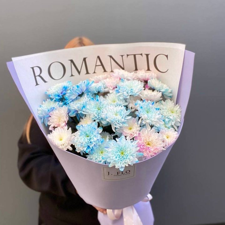 Букет кустовых хризантем в Орске