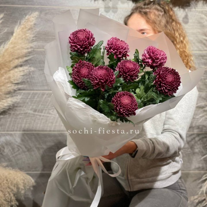 Хризантемы Бигуди в Орске