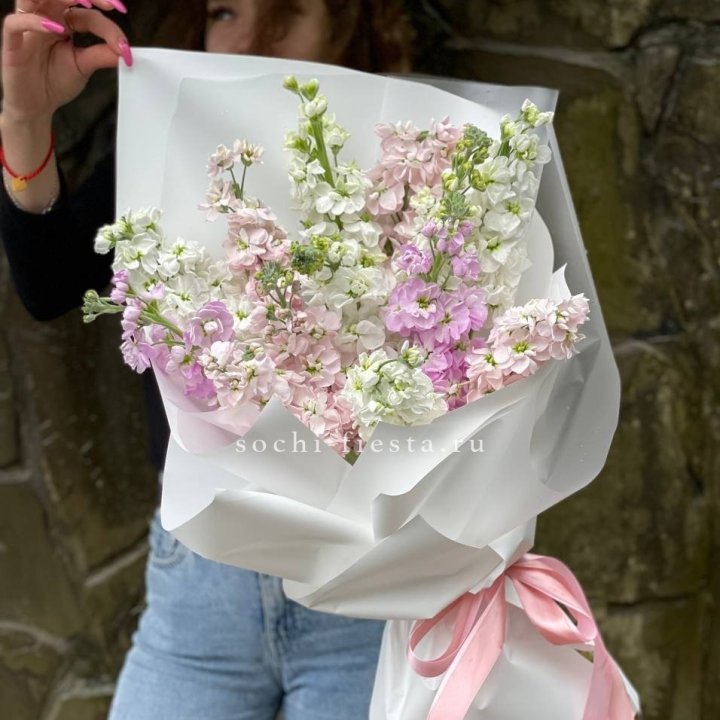 Букет маттиол №1 в Орске