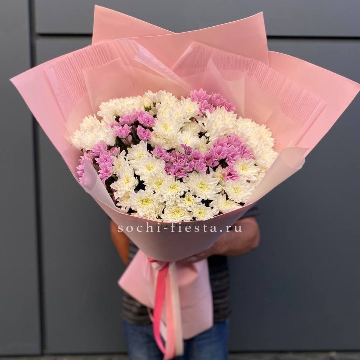  Букет хризантем- гигант  в Орске