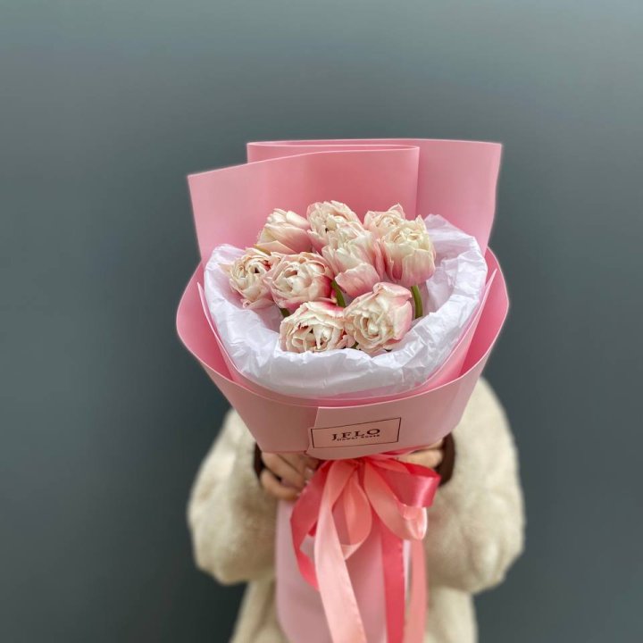 9 нежных тюльпанов в Орске