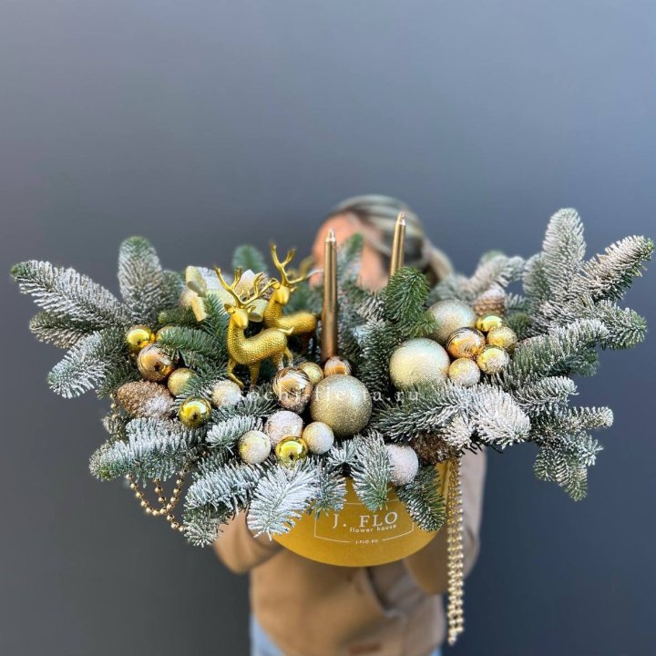 Композиция "Мери крисмас голд" в Орске