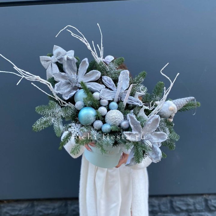 Композиция "Снежный цветок" в Орске