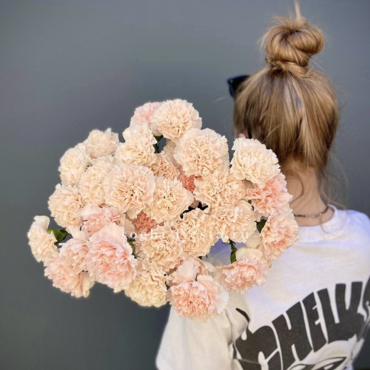 Охапка диантусов  в Орске