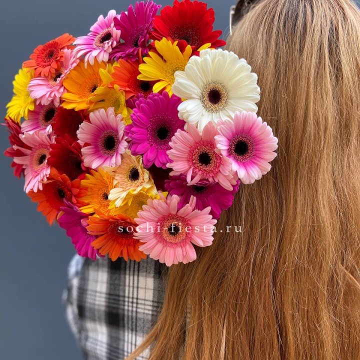 Охапка гербер  в Орске