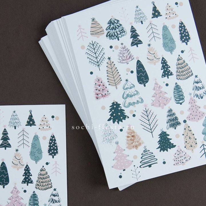 Открытка к букету "Елки" в Орске