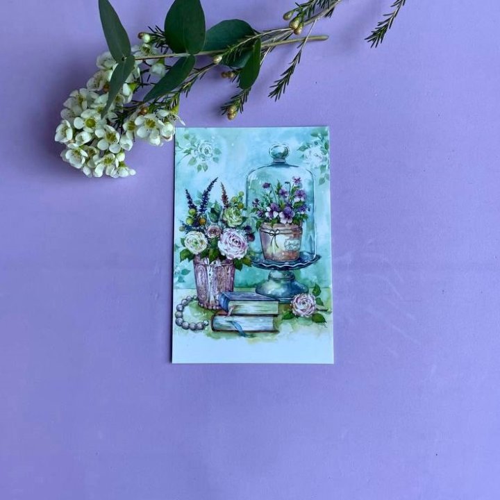 Открытка к букету "Книги" в Орске