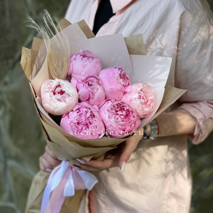 Букет пионов "Венди" в Орске