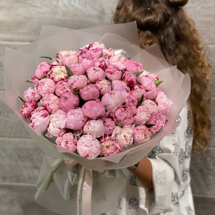 51 розовый пион в Орске