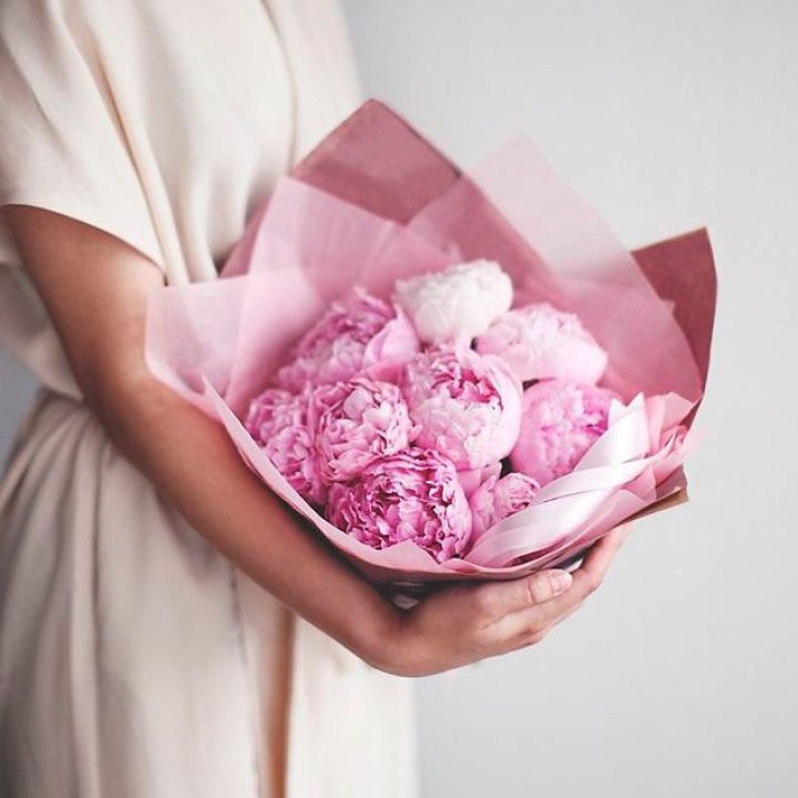 9 зефирных пионов в Орске