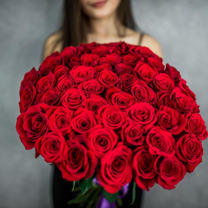 51 красная роза в Орске