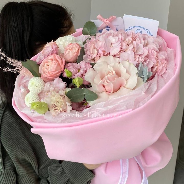 Авторский букет "Пинки" в Орске