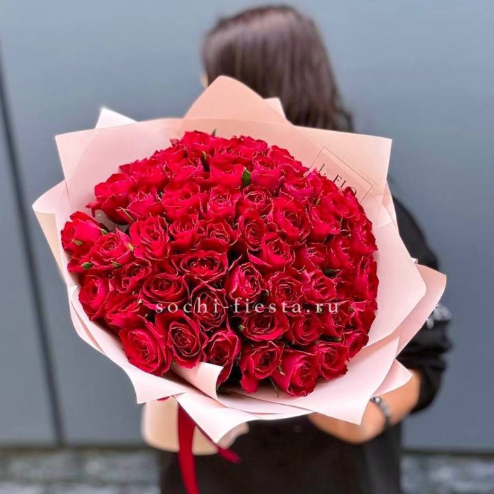 55 кенийских роз в Орске