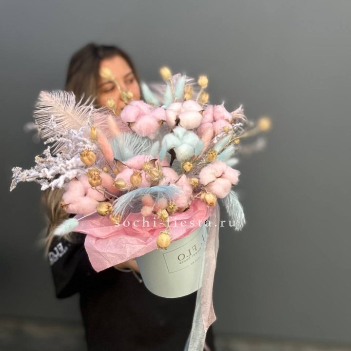 Авторский бокс с сухоцветами №2 в Орске