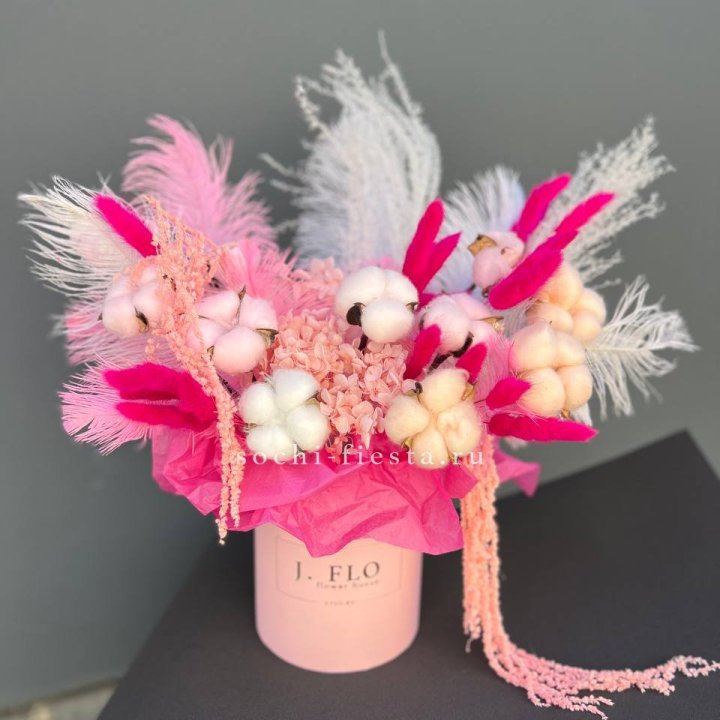 Авторский бокс с сухоцветами №1 в Орске