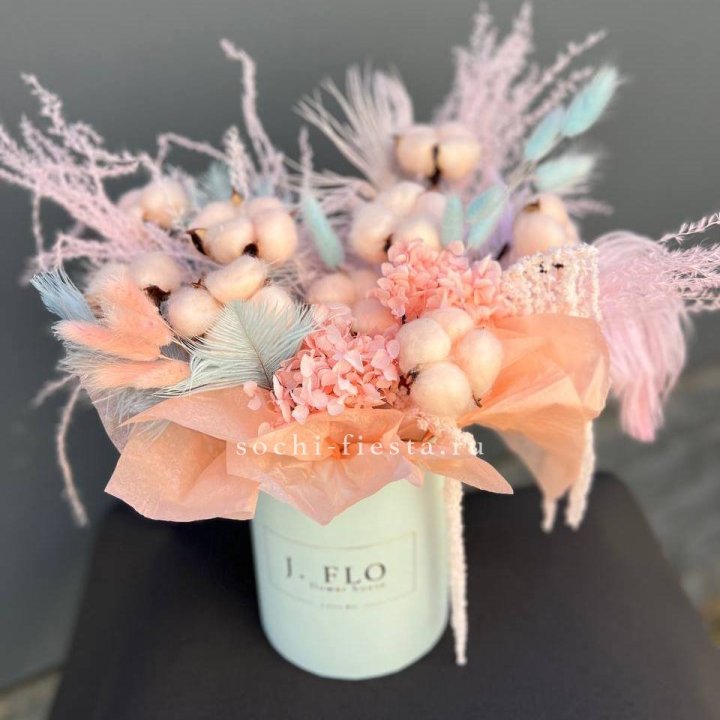 Авторский бокс с сухоцветами №3 в Орске