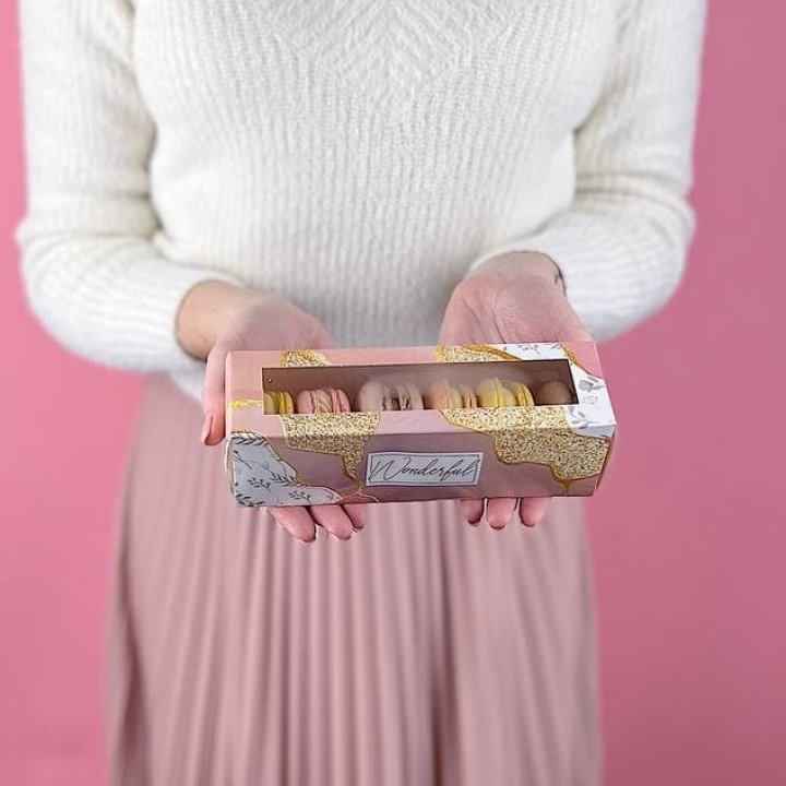 Коробка макаронс 5 шт. в Орске