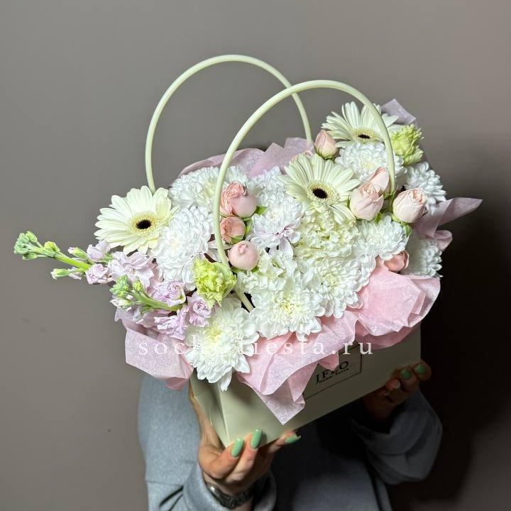 Сумочка "Белый рассвет" в Орске