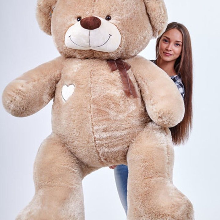 Бурый плюшевый мишка большой в Орске