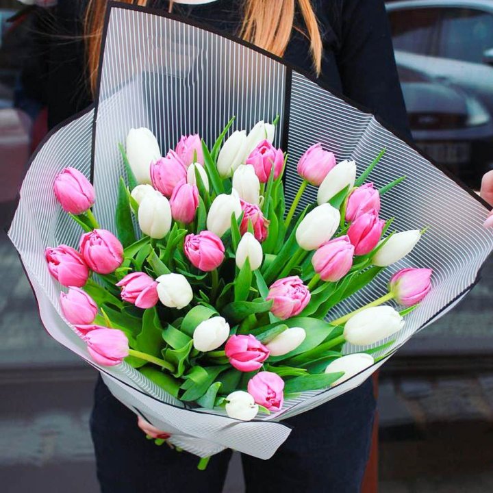 29 тюльпанов микс в Орске