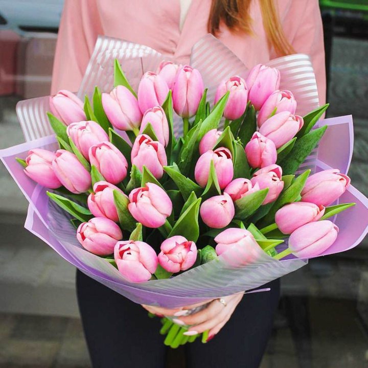 25 тюльпанов "Айс крем" в Орске