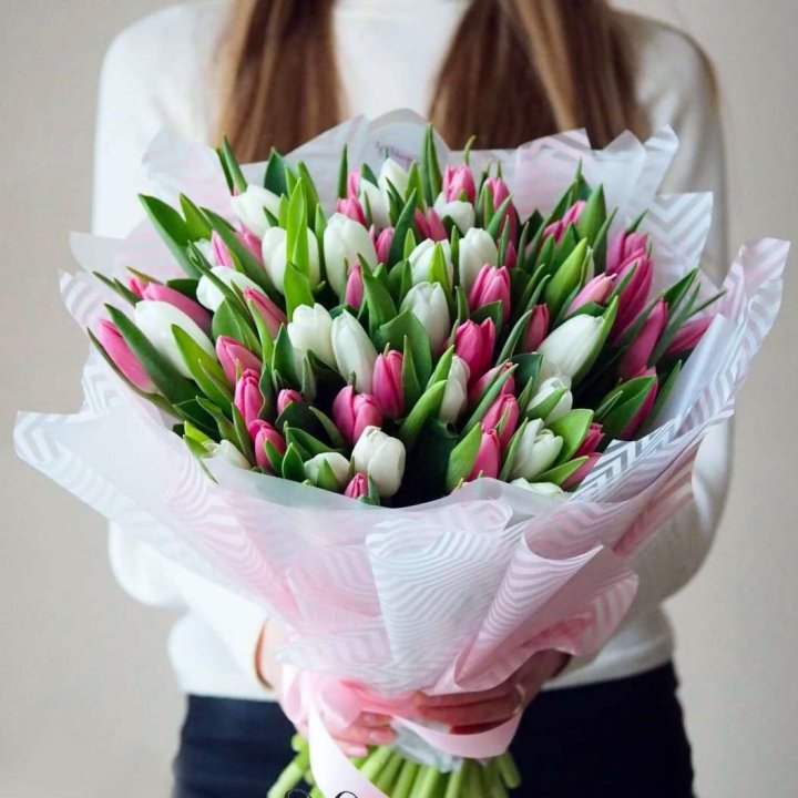 Букет тюльпанов "Лолита" в Орске