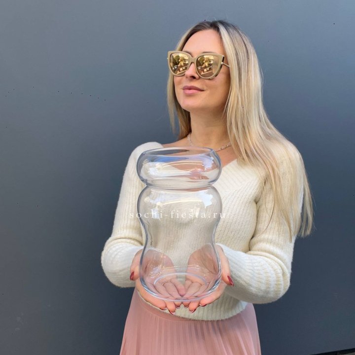 Стеклянная ваза №1 в Орске